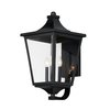 Maxim Lighting Sutton Place VX 3-Light Outdoor Lantern 40237CLBK